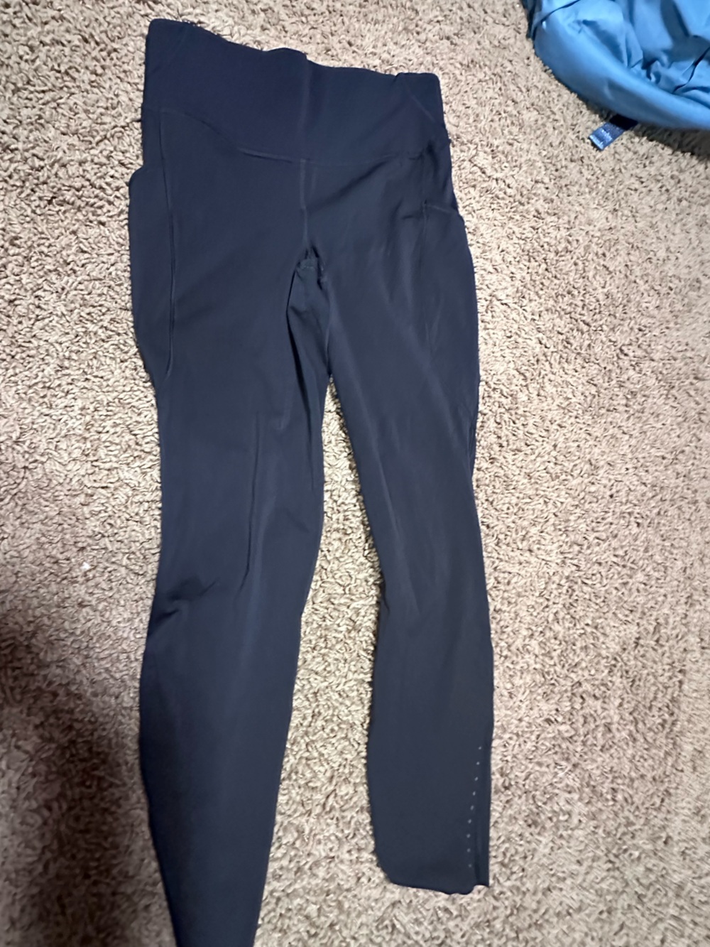 Lululemon Fast and Free Leggings, with pockets, size 8